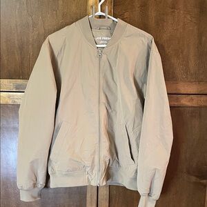 Joe Fresh Men's Beige Bomber Jacket